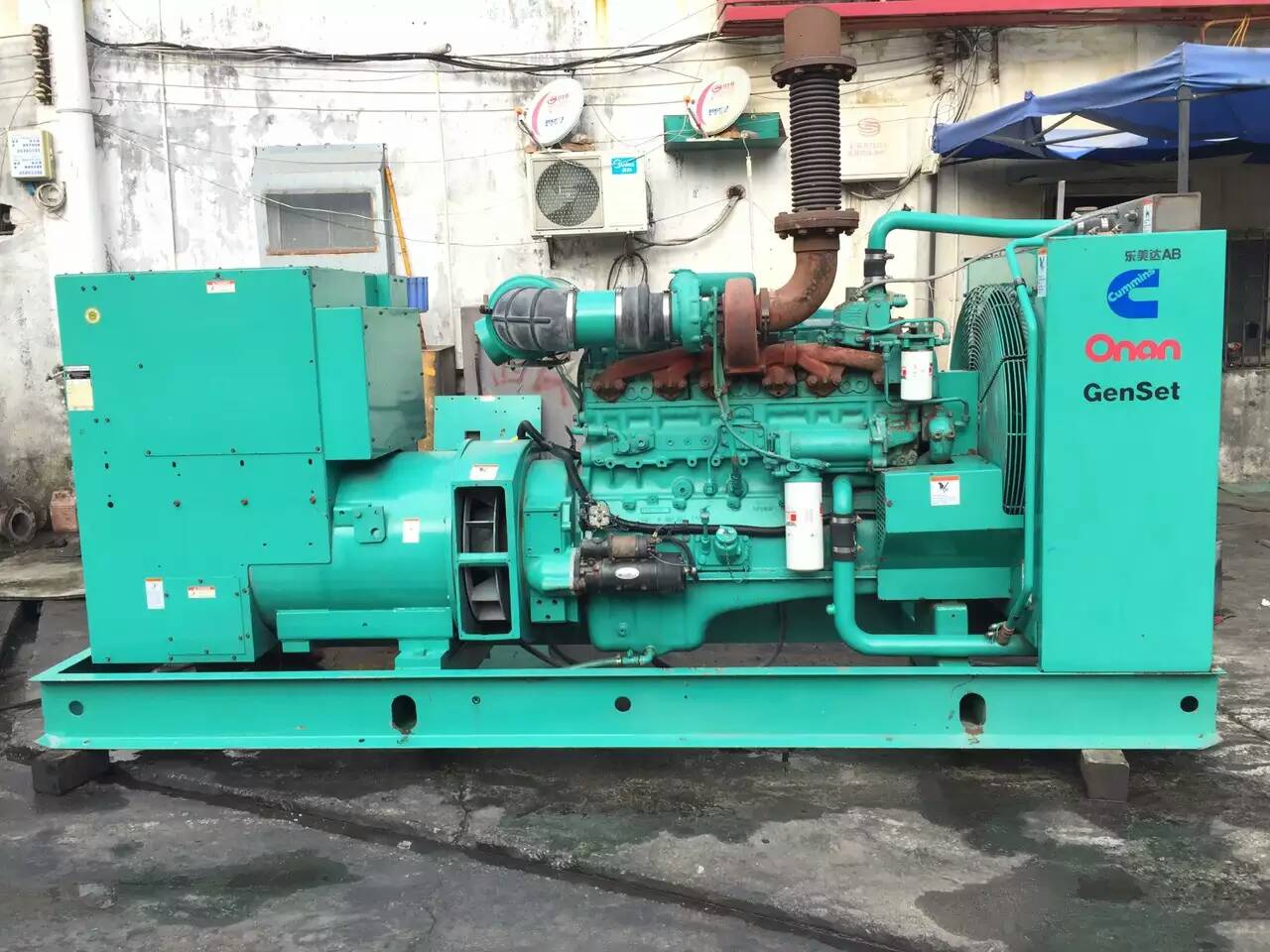 惠东租赁发电机-柴油发电机不正常冒烟的原因